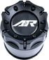AR CAP 4.41''  5X150 PCD S-BLK PUSH THRU
