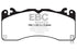 EBC 15+ Ford Mustang 5.0 Performance Pkg Yellowstuff Front Brake Pads