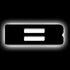 ORACLE Lighting Universal Illuminated LED Letter Badges - Matte Blk Surface Finish - B