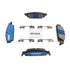 Timbren 15-20 Chevrolet Suburban/GMC Yukon XL BES Severe Duty Semi-Metallic Brake Pads - Rear