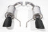 Roush 2024 Ford Mustang GT/EcoBoost Dual Tip Axle Back Exhaust w/ Black Tips