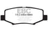 EBC 06-11 Dodge Nitro 3.7 Yellowstuff Rear Brake Pads