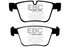 EBC 07-11 Mercedes-Benz CL63 AMG 6.2 Yellowstuff Rear Brake Pads
