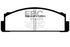 EBC 68-83 Fiat 124 1.6 Greenstuff Front Brake Pads