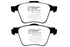 EBC 11+ Volvo S60 2.5 Turbo T5 (315mm Front Rotors) Redstuff Front Brake Pads