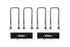 Eibach 2019 Chevrolet Silverado 1500 Pro-Truck Rear Lift-Blocks (+1in)