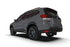Rally Armor 22-24 Subaru Forester &amp; Wilderness Black UR Mud Flap w/Wild Orange Logo