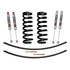 Suspension Lift Kit w/Shock M95 Performance Shocks 1.5-2 Inch Lift Incl. Front Coil Springs Rear Add-A-Leafs Skyjacker
