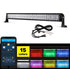 42 inch V-Series RGB Color Changing Straight/Curved Off Road Led Light Bar