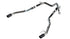 Borla 24-25 Ford Ranger Raptor 2.75in Tail Pipe Kit 4in Tip - Carbon Fiber Black Anodized