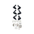Westin/HDX 17-18 Ford F-150 SuperCrew Drop Nerf Step Bars - Textured Black