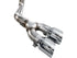 AWE Tuning 21-25 Ford F150 (14th Gen Reg Cab) Cat-Back Exhaust - 4.5in Dual Side Exit Chrome Tips
