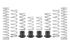 Eibach 24-26 Can-Am Maverick X3 MAX Pro-UTV Stage 3 Kit - Set of 8