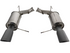 Roush 11-14 Mustang GT Black Tip Axle Back Exhaust