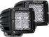 Diffused Surface Mount Black Pair D-Series Pro RIGID Industries