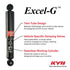 KYB 22-24 Mitsubishi Outlander / 23-24 Outlander PHEV / 2021+ Nissan Rogue Excel-G Shock - Rear