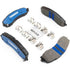 Timbren 19-26 Ram 2500/3500/19-24 Ram 4000 BES Severe Duty Semi-Metallic Brake Pads - Rear