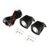3.5" 34W Round/Square LED Driving Lights Combo White/Yellow with wiring harness for SUV ATV UTV Trucks Pickup Boat