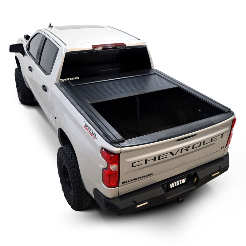 Westin 19-26 GM  Silverado/Sierra 1500 5ft 8in Bed Manual Retractable Tonneau Cover - Black