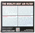 K&N Custom Air Filter Round 2.875in ID x 3.875in OD x 2in Height
