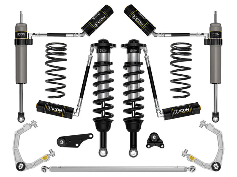 ICON 24 Land Cruiser 250 Series 1.25-3in Lift Stage 6 Suspension System Billet