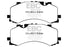 EBC 2016+ Audi Q7 3.0L Supercharged Yellowstuff Front Brake Pads