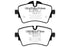 EBC 14+ Mini Hardtop 2.0 Turbo Cooper S Yellowstuff Front Brake Pads