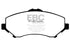 EBC 08-11 Chrysler Town & Country 3.3 Yellowstuff Front Brake Pads