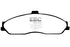 EBC 03-04 Cadillac XLR 4.6 Yellowstuff Front Brake Pads