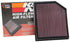 K&N 2018 Jeep Grand Cherokee V8-6.2L F/I Replacement Drop In Air Filter