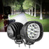 4 Inch 90W Round LED Driving Lights Spot White with Wiring Harness for SUV ATV UTV Trucks Pickup Boat