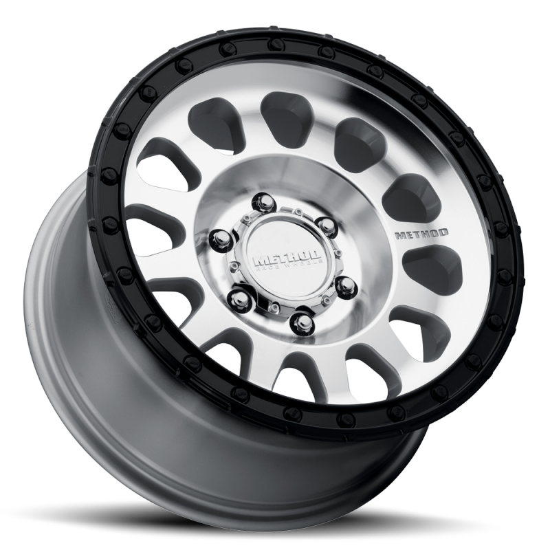 Method MR315 18x9 +18mm Offset 8x180 130.81mm CB Machined Wheel - Gloss Black Lip