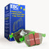 EBC 12+ Subaru BRZ 2.0 (solid rear rotors) Greenstuff Rear Brake Pads