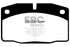 EBC 88-89 Pontiac Fiero 2.5 Yellowstuff Front Brake Pads