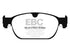 EBC 2017+ Volvo S90 2.0L Turbo Redstuff Front Brake Pads