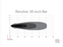 Revolve 30 Inch Bar with White Backlight RIGID Industries
