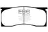 EBC 65-69 Dodge Dart 2.8 Yellowstuff Front Brake Pads