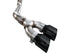 AWE 21-25 Ford F150 (14th Gen Reg Cab) Cat-Back Exhaust - 4.5in Dual Side Exit Diamond Black Tips