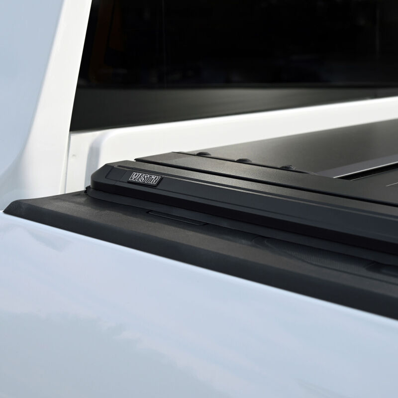 Westin 20-26 GM Silverado/Sierra 2500/3500 6.5ft Bed Electric Retractable Tonneau Cover - Black
