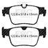 EBC 2022+ Volkswagen Golf R/GTI (Mk8) Yellowstuff Rear Brake Pads