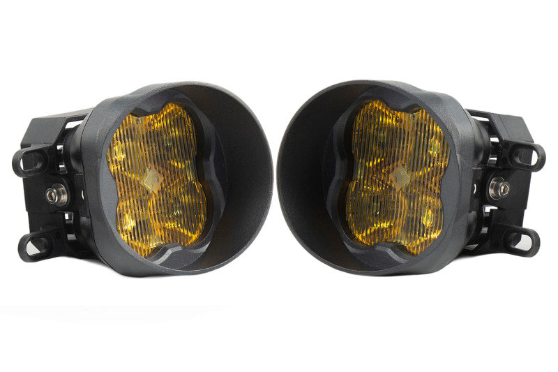 Diode Dynamics SS3 LED Pod Max Type B Kit - Yellow SAE Fog