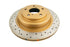 DBA 06-07 WRX / 05-08 LGT Rear Drilled & Slotted 4000 Series Rotor