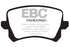 EBC 15+ Audi Q3 2.0 Turbo Redstuff Rear Brake Pads
