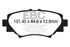EBC 14+ Mazda 3 2.0 (Japan Build) Greenstuff Rear Brake Pads