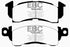 EBC 73-74 Buick Apollo 4.1 Yellowstuff Front Brake Pads