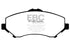 EBC 08-11 Chrysler Town & Country 3.3 Yellowstuff Front Brake Pads