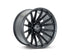 Vossen HFX-2 20x10 - 8x170 - ET18 - Super Deep Face - 125.1 - Satin Black Wheel