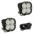 LED Light Pods Clear Lens Work/Scene Pair Squadron Sport Baja Designs