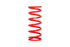 Eibach ERS 7.00 inch L x 2.50 inch dia x 400 lbs Coil Over Spring