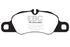 EBC 09-12 Porsche 911 (997) (Cast Iron Rotor only) 3.6 Carrera 2 Yellowstuff Front Brake Pads